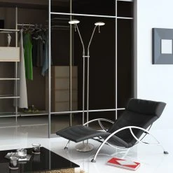 Steinhauer 2fl.LED-Stehleuchte Zenith Oberfläche und Lichtfarbe wählbar -Stehleuchten Verkaufsgeschäft 2flledstehleuchte zenith oberflche und 1396696 steinhauer