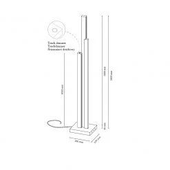 Spot-Light 3fl. LED Stehleuchte Soho Holzfarbe wählbar -Stehleuchten Verkaufsgeschäft 3flled stehleuchte soho holzfarbe 1370182 spotlight