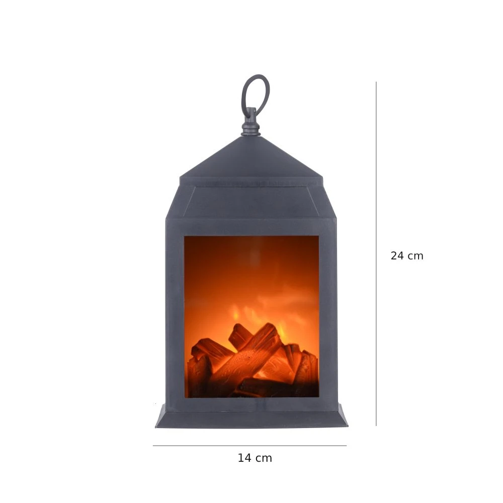 Leuchten Direkt mobiler LED Kamin, Feuer, schwarz, mit Batterie und Schalter, in 2 Varianten 6 Leuchten Direkt mobiler LED Kamin, Feuer, schwarz, mit Batterie und Schalter, in 2 Varianten – Bild 4