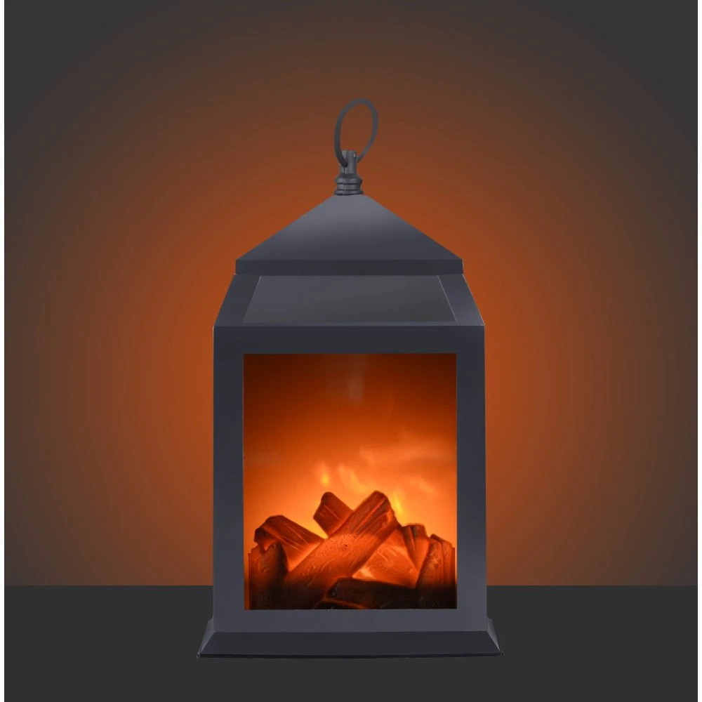 Leuchten Direkt mobiler LED Kamin, Feuer, schwarz, mit Batterie und Schalter, in 2 Varianten 7 Leuchten Direkt mobiler LED Kamin, Feuer, schwarz, mit Batterie und Schalter, in 2 Varianten – Bild 5