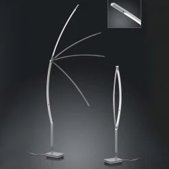 B-Leuchten gelenkige LED Stehleuchte / Leseleuchte New Tree, Höhe 137cm