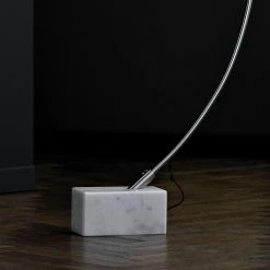 Paul Neuhaus Bogenleuchte Mani mit Marmorfuß 200cm mit weißer Halbkugel und Schnurzwischenschalter, Stehleuchte ideal zum Lesen -Stehleuchten Verkaufsgeschäft bogenleuchte mani mit marmorfu200cm 860302 paulneuhaus 25817