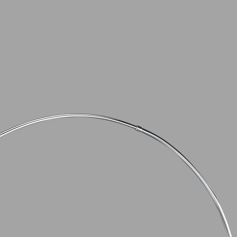 Trio Bogenleuchte mit schwarzem Stoffschirm 50 cm, Marmorfuß schwarz 6 Trio Bogenleuchte mit schwarzem Stoffschirm 50 cm, Marmorfuß schwarz – Bild 4