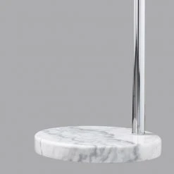 Trio Bogenleuchte, Stoffschirm weiß 50 cm, weißer Marmorfuß -Stehleuchten Verkaufsgeschäft bogenleuchtestoffschirm weicmweimarmorfu 398612 trio 421100301