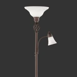 Trio Deckenfluter in klassischem Design - Höhe 180 cm