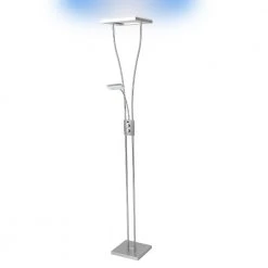 LHG Lights Deckenfluter LED mit RGB Farbwechsel | Stehleuchte inkl. Fernbedienung | Stehlampe + Leselampe | Fluter mit 1x LED-Board 4W 350lm 3000K | Leuchte dimmbar -Stehleuchten Verkaufsgeschäft deckenfluter led mit rgb 125705A lhg 127745