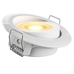 Heitronic Runder schwenkbarer LED Einbaustrahler inklusive Leuchtmittel in 3 Ausführungen