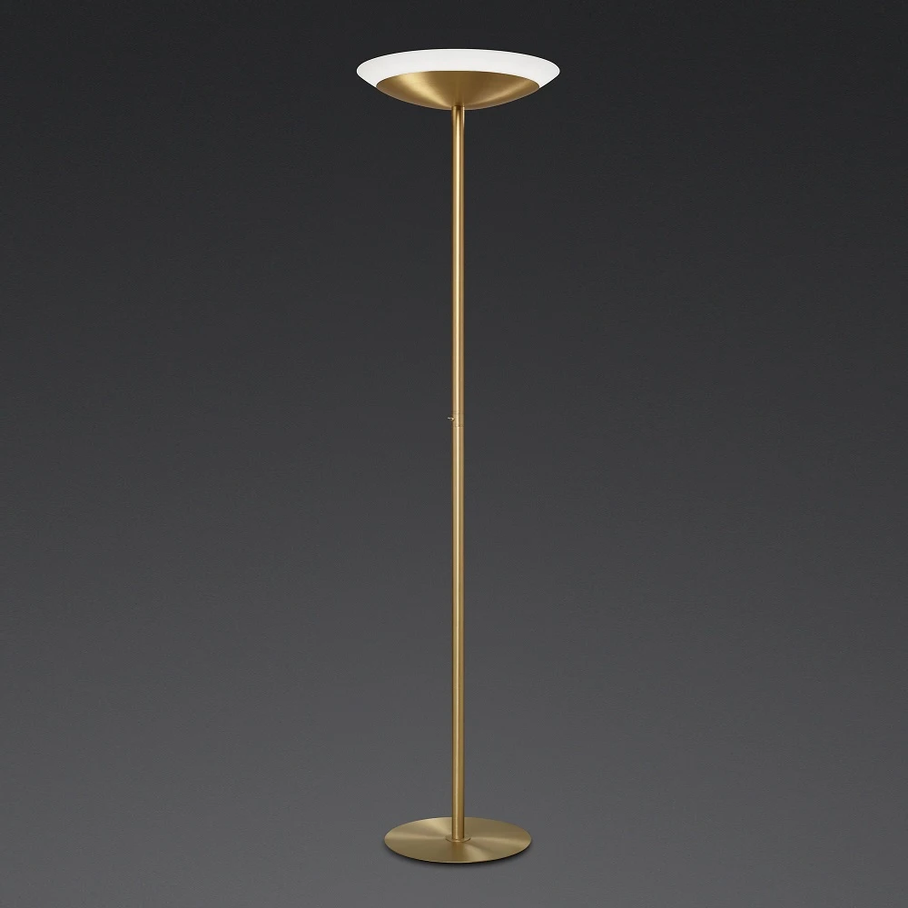 Hufnagel Dimmbarer LED-Fluter Tris Messing-matt, 2 Lichtfarben 4 Hufnagel Dimmbarer LED-Fluter Tris Messing-matt, 2 Lichtfarben – Bild 2