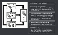 Hufnagel Dimmbarer LED-Fluter Tris Nickel-matt, 2 Lichtfarben -Stehleuchten Verkaufsgeschäft dimmbarer ledfluter tris nickelmattlichtfarben switchdim hufnagel