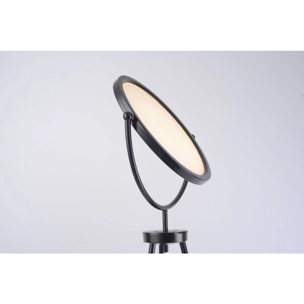 Leuchten Direkt Dreibein Stehleuchte, Tripod mit Touchdimmer, schwenkbar, schwarze Stativleuchte, LED 20W 5 Leuchten Direkt Dreibein Stehleuchte, Tripod mit Touchdimmer, schwenkbar, schwarze Stativleuchte, LED 20W – Bild 3