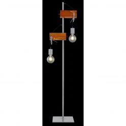 GLOBO E27 Stehleuchte aus Holz schwarzes Textilkabel Metall verzinkt mit Schraubzwinge 2-flammige Stehlampe antik Schalter 19 GLOBO E27 Stehleuchte aus Holz schwarzes Textilkabel Metall verzinkt mit Schraubzwinge 2-flammige Stehlampe antik Schalter -Stehleuchten Verkaufsgeschäft e27 stehleuchte aus holz 15432Scx1280x1280 globo 15432s