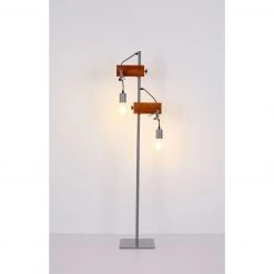 GLOBO E27 Stehleuchte aus Holz schwarzes Textilkabel Metall verzinkt mit Schraubzwinge 2-flammige Stehlampe antik Schalter 23 GLOBO E27 Stehleuchte aus Holz schwarzes Textilkabel Metall verzinkt mit Schraubzwinge 2-flammige Stehlampe antik Schalter -Stehleuchten Verkaufsgeschäft e27 stehleuchte aus holz 15432St1280x1280 globo 15432s