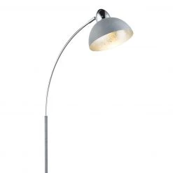 GLOBO E27 Stehleuchte BlattSilber Kabel 18 m Stehlampe Blattsilber-Optik mit Schalter -Stehleuchten Verkaufsgeschäft e27 stehleuchte blattsilber kabel 24703SGa1280x1280 globo 24703sg