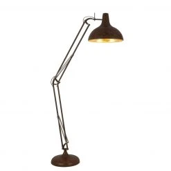 GLOBO E27 Stehleuchte groß 3 Gelenke Kabel 18 m Stehlampe gold mit Schalter -Stehleuchten Verkaufsgeschäft e27 stehleuchte grogelenke kabel 58322a1280x1280 globo 58322