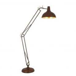 GLOBO E27 Stehleuchte groß 3 Gelenke Kabel 18 m Stehlampe gold mit Schalter -Stehleuchten Verkaufsgeschäft e27 stehleuchte grogelenke kabel 58322c1280x1280 globo 58322