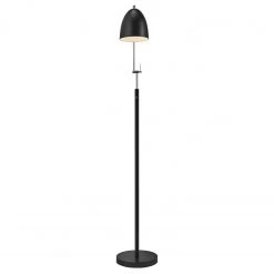 Nordlux E27 Stehleuchte Stehlampe Schwarz mit Schalter ø 16 cm -Stehleuchten Verkaufsgeschäft e27 stehleuchte stehlampe schwarz 48654003 2 nordlux 48654003
