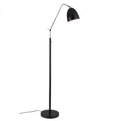 Nordlux E27 Stehleuchte Stehlampe Schwarz mit Schalter ø 16 cm -Stehleuchten Verkaufsgeschäft e27 stehleuchte stehlampe schwarz 48654003 3 nordlux 48654003