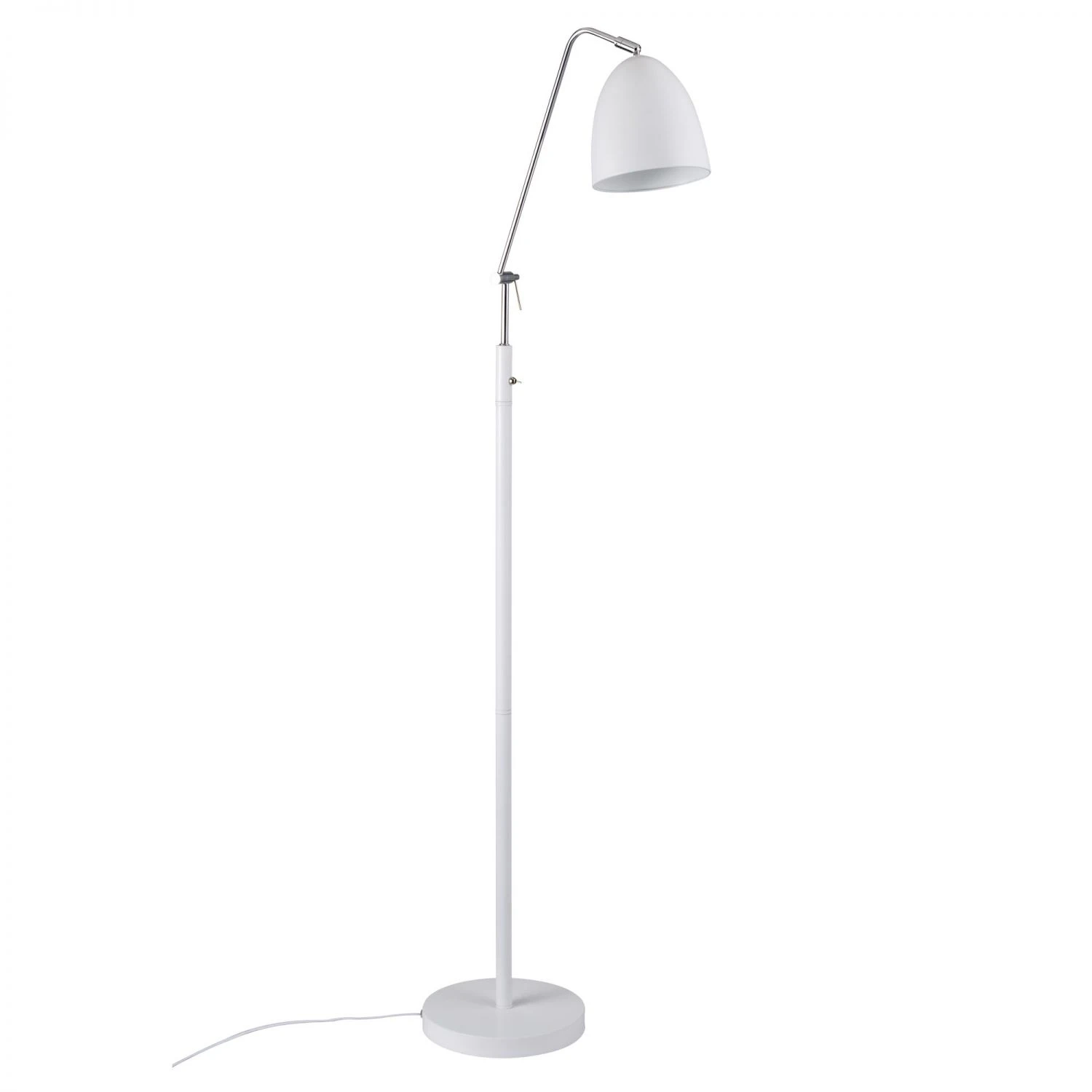 Nordlux E27 Stehleuchte Stehlampe Weiss mit Schalter ø 16 cm 5 Nordlux E27 Stehleuchte Stehlampe Weiss mit Schalter ø 16 cm – Bild 3