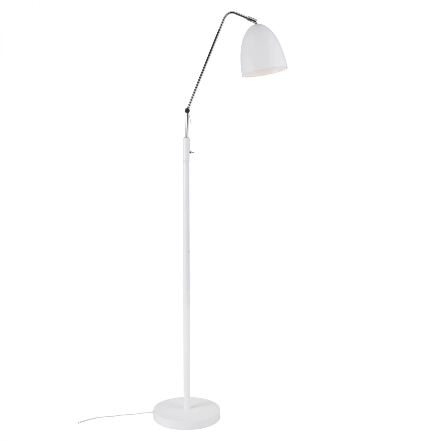 Nordlux E27 Stehleuchte Stehlampe Weiss mit Schalter ø 16 cm 6 Nordlux E27 Stehleuchte Stehlampe Weiss mit Schalter ø 16 cm – Bild 4