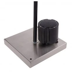 GLOBO eckige E27 Stehleuchte aus Stoff matt Blattgold-Optik quadratisch Kabel 18m mit Dekorstanzungen mit 5W Lautsprecher 2-flammige Stehlampe schwarz und mit Schalter -Stehleuchten Verkaufsgeschäft eckige e27 stehleuchte aus 15229S2Leee1280x1280 globo 15229s2l