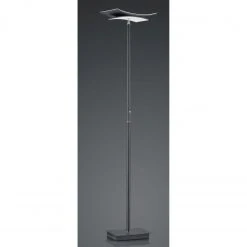 B-Leuchten eckige LED Deckenfluter Fluter Stehleuchte mit CCT-Lichtfarbsteuerung eloxiert Stehlampe anthrazit