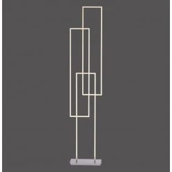 Paul Neuhaus Eckige Q®-Leuchte ZigBee Smarthome Stehleuchte Q-Inigo inkl. Fernbedienung, LED 3x 19W 160 cm Hoch