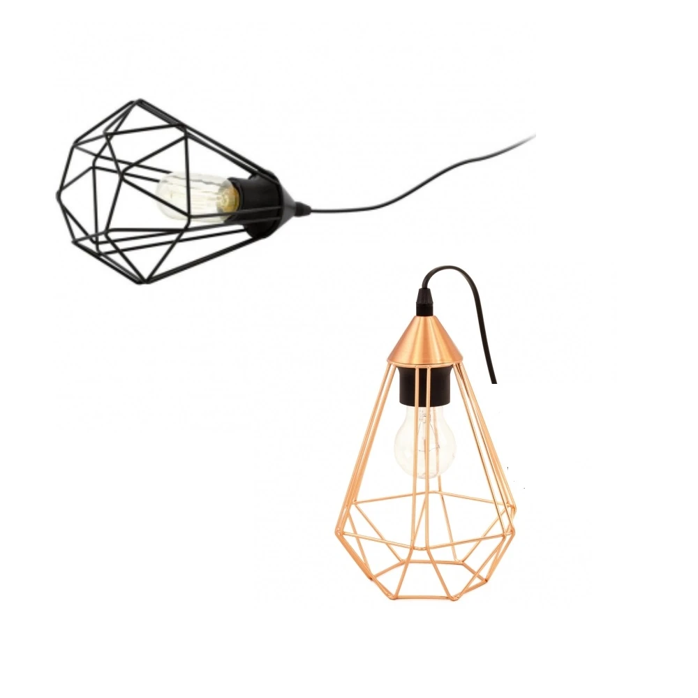 EGLO Geometrische Tischleuchte Ø 17,5cm 1flammig - in 2 Farben 4 EGLO Geometrische Tischleuchte Ø 17,5cm 1flammig - in 2 Farben – Bild 2