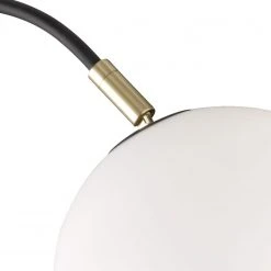 Fischer & Honsel höhenverstellbare E27 Bogenlampe mit Glasschirm und Schalter Höhe von 105 bis 140,00 cm in 2 Farben -Stehleuchten Verkaufsgeschäft hhenverstellbare e27 stehleuchte mit 40348bdetail2 fischerhonsel 40348