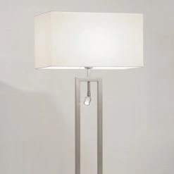 Herbert Schmidt Hochwertige Stehleuchte Twin mit LED-Leselicht -Stehleuchten Verkaufsgeschäft hochwertige stehleuchte twin mit 826871 herbertschmidt