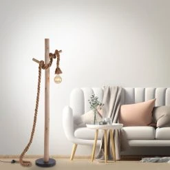 Leuchten Direkt Holzbalken Standleuchte mit gedrehtem Seil und Fußschalter, Vintage Filament Seil-Leuchte 11 Leuchten Direkt Holzbalken Standleuchte mit gedrehtem Seil und Fußschalter, Vintage Filament Seil-Leuchte -Stehleuchten Verkaufsgeschäft holzbalken standleuchte mit gedrehtem 15484 185 leuchtendirekt 1548418