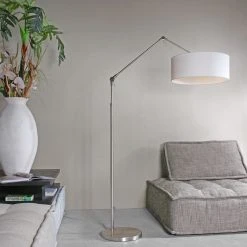 Steinhauer Kipp- und drehbare Stehleuchte mit Schirm in 3 Varianten erhältlich, höhenverstellbar, E27, mit Schnurschalter -Stehleuchten Verkaufsgeschäft kippund drehbare stehleuchte mit 9894ST 2 steinhauer 9894st