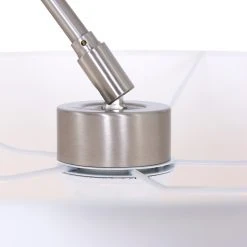 Steinhauer Kipp- und drehbare Stehleuchte mit Schirm in 3 Varianten erhältlich, höhenverstellbar, E27, mit Schnurschalter -Stehleuchten Verkaufsgeschäft kippund drehbare stehleuchte mit 9894ST 4 steinhauer 9894st