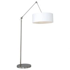 Steinhauer Kipp- und drehbare Stehleuchte mit Schirm in 3 Varianten erhältlich, höhenverstellbar, E27, mit Schnurschalter -Stehleuchten Verkaufsgeschäft kippund drehbare stehleuchte mit 9894ST steinhauer 9894st