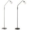 Trio Klassische Stehleuchte mit Flexarm, 1-flg. - 2 Oberflächen -Stehleuchten Verkaufsgeschäft klassische stehleuchte mit flexarm1flg M85547gal trio