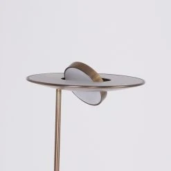 Steinhauer Klassischer LED Deckenfluter mit schwenkbarem Kopf, dimmbar per Touchdimmer, bronze o. silber o. schwarz, Lichtfarbsteuerung -Stehleuchten Verkaufsgeschäft klassischer led deckenfluter mit 1477BR 3 steinhauer 1477br