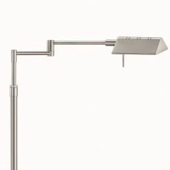 Knapstein höhenverstellbare LED-Stehleuchte, Lichtfarbe verstellbar, dimmbar