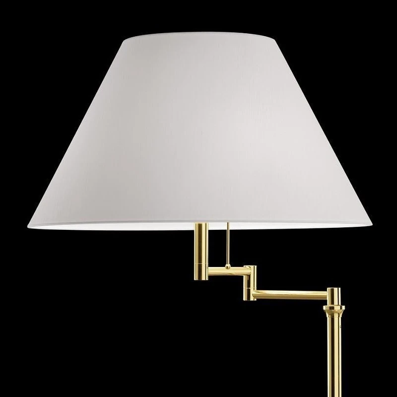 Knapstein Klassische hochwertige Stehlampe, Zugschalter + Dimmer 4 Knapstein Klassische hochwertige Stehlampe, Zugschalter + Dimmer – Bild 2