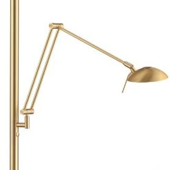 Knapstein LED-Deckenfluter mit weißem Glasschirm, mit Lesearm -Stehleuchten Verkaufsgeschäft knapstein leddeckenfluter mit weiglasschirmmit M88106detail1 knapstein