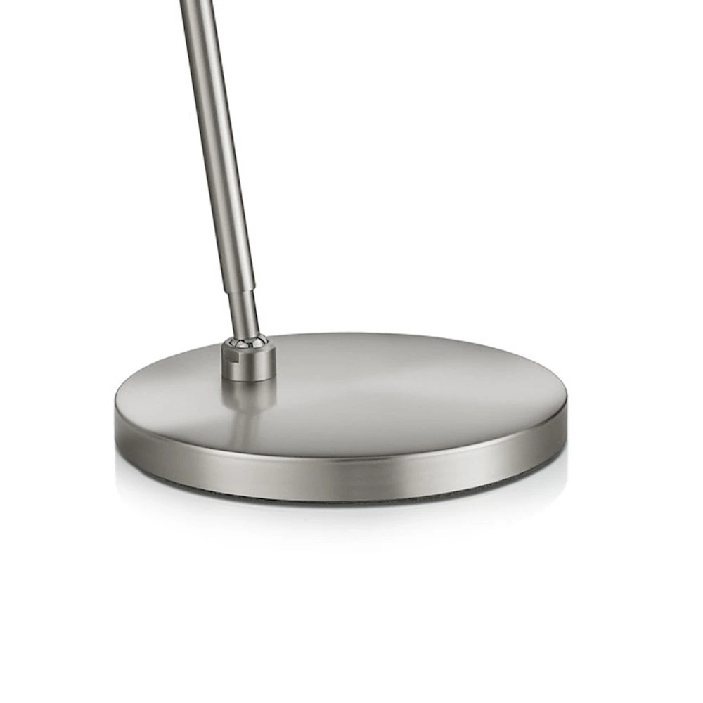 Knapstein LED-Leseleuchte, Nickel-matt, Lichtfarbwechsel Tastdimmer 6 Knapstein LED-Leseleuchte, Nickel-matt, Lichtfarbwechsel Tastdimmer – Bild 4