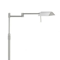 Knapstein LED-Standleuchte schwenkbar, Tastdimmer, 3 Farben