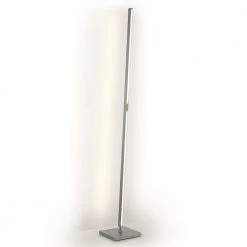 Knapstein LED-Stehleuchte indirektes Licht, Sensor Dimmer, in Nickel-matt