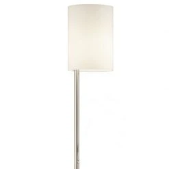 Knapstein Moderne LED-Stehleuchte Glasschirm hochwertig, dimmbar