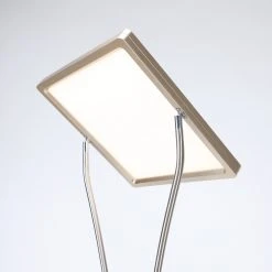 Leuchten Direkt LED Deckenfluter, Lesearm, Drehdimmer, H 195cm, warmweiß, modern -Stehleuchten Verkaufsgeschäft led deckenfluterlesearmdrehdimmer195cmwarmwei modern 1298052 leuchtendirekt 1172255