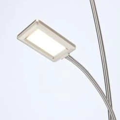 Leuchten Direkt LED Deckenfluter, Lesearm, Drehdimmer, H 195cm, warmweiß, modern -Stehleuchten Verkaufsgeschäft led deckenfluterlesearmdrehdimmer195cmwarmwei modern 1298057 leuchtendirekt 1172255
