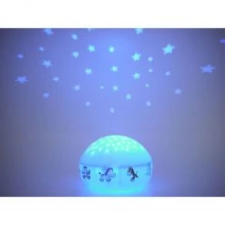 Niermann LED Projektions-Nachtlicht Kinderleuchte mit Farbwechsler und Abschaltautomatik Wilde Tiere -Stehleuchten Verkaufsgeschäft led projektionsnachtlicht kinderleuchte mit 4036239800339.pt02 niermann 80033