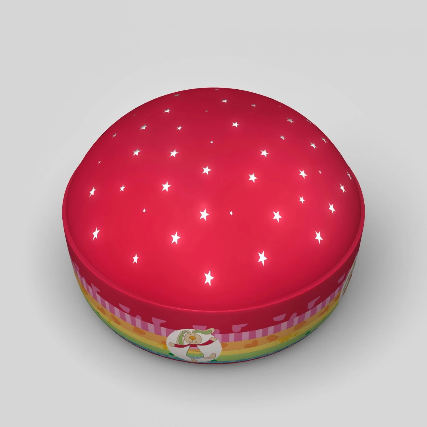 Niermann LED Projektions-Nachtlicht Kinderleuchte mit Farbwechsler und Abschaltautomatik Hase Rainbow Rabbit 4 Niermann LED Projektions-Nachtlicht Kinderleuchte mit Farbwechsler und Abschaltautomatik Hase Rainbow Rabbit – Bild 2