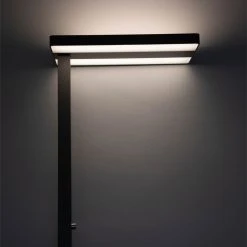 Jakob Maul LED Standleuchte Büro, dimmbar, silber, Up&Down, LED 80W neutralweiß -Stehleuchten Verkaufsgeschäft led standleuchte brodimmbarsilberupdownled 80w 14002411 jakobmaul 8258495