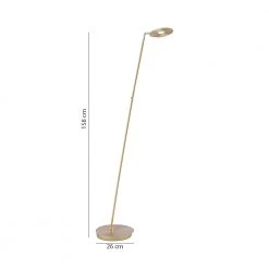 Paul Neuhaus LED Standleuchte dimmbar und schwenkbar, CCT-Lichtfarbsteuerung, 26 x 185 cm, 13,5 Watt -Stehleuchten Verkaufsgeschäft led standleuchte dimmbar und 676 604 paulneuhaus 67660