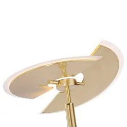 Paul Neuhaus LED Standleuchte mit Lesearm Messing dimmbar 3-flammig schwenkbar, CCT-Lichtfarbsteuerung -Stehleuchten Verkaufsgeschäft led standleuchte mit lesearm 673 603 paulneuhaus 67360