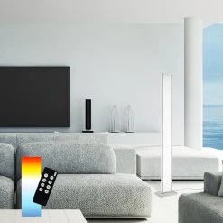 Paul Neuhaus LED Standleuchte Smart HomeQ-ROSA, Fernbedienung, Dimmbar